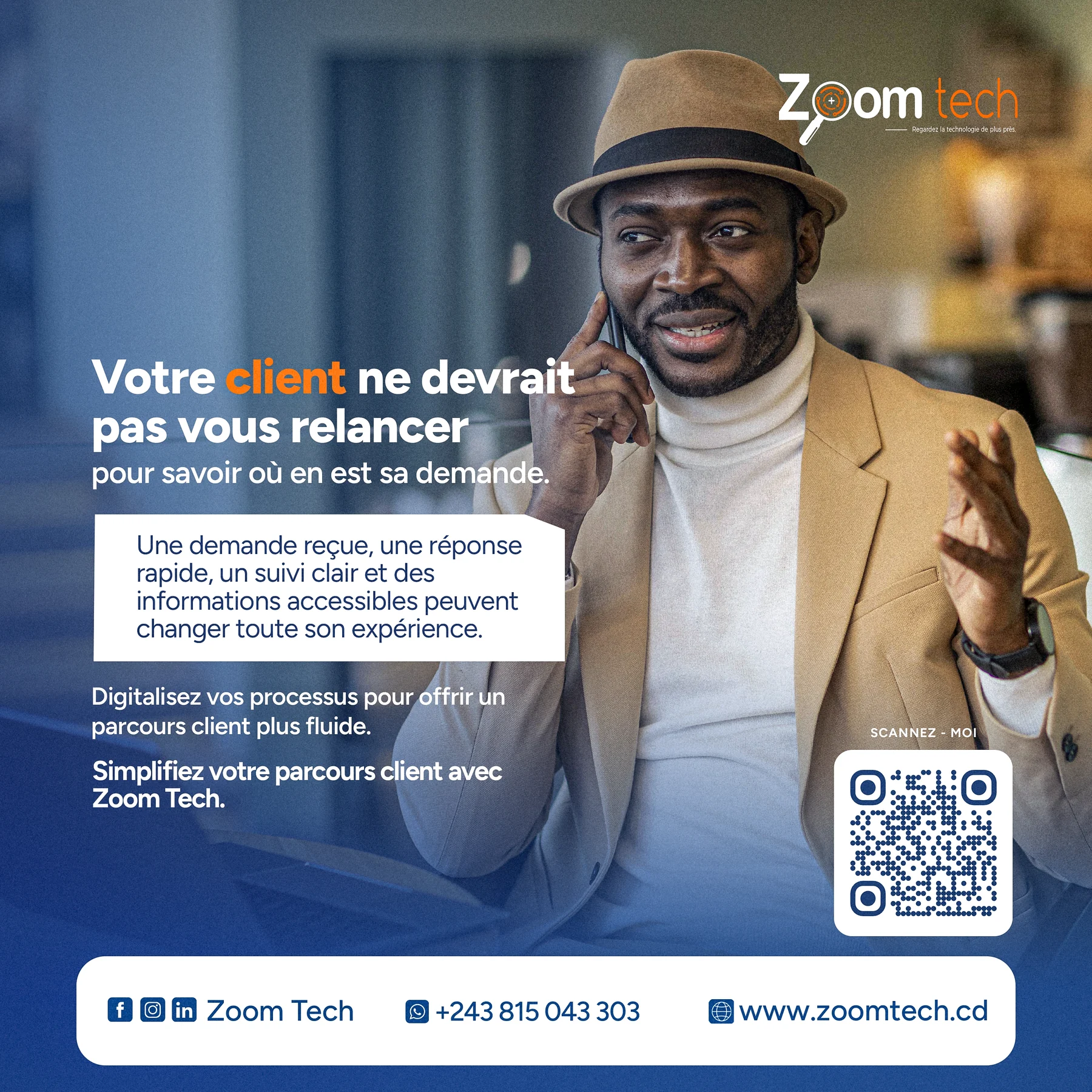 Simplifier le parcours client — ZOOM TECH